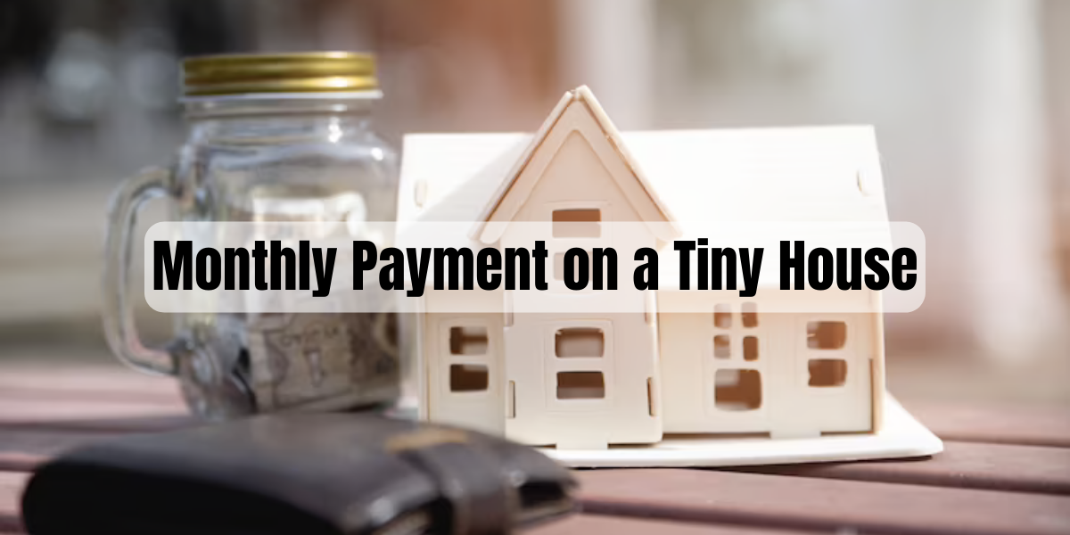 monthly payment on a tiny house
