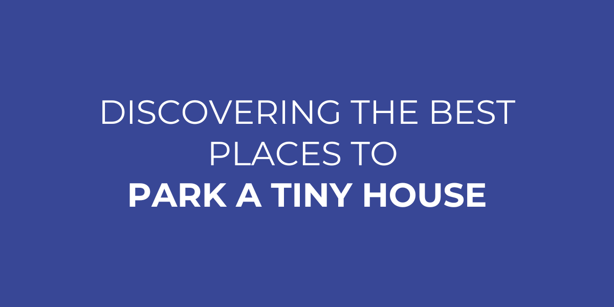 where to park a tiny house